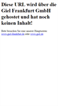 Mobile Screenshot of focus.giel.de